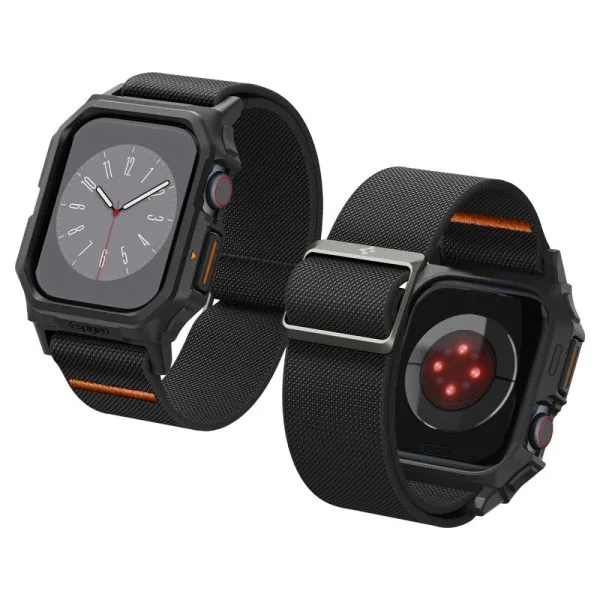 Λουράκι με Θήκη Apple Watch 11/10 46mm Spigen Lite Fit Pro Matte Black (ACS08609) - Image 9